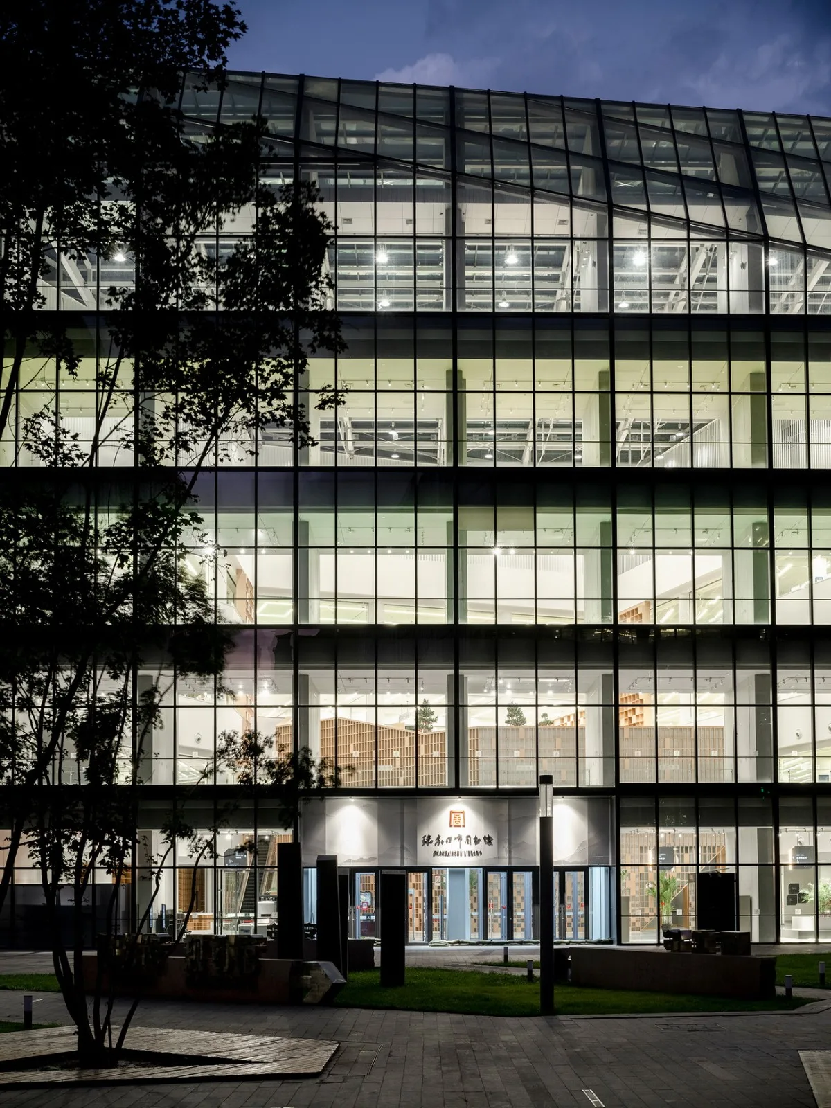 BIM Architecture | Zhangjiakou Library, Creating the Spiritual Breath of the City/Wang Daquan
