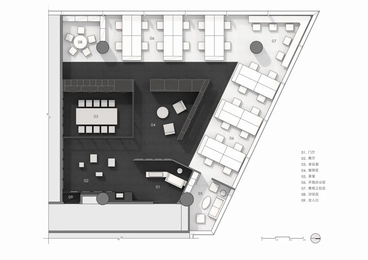 BIM Architecture | Designer's Office: Black and White Container/Line+Architectural Firm