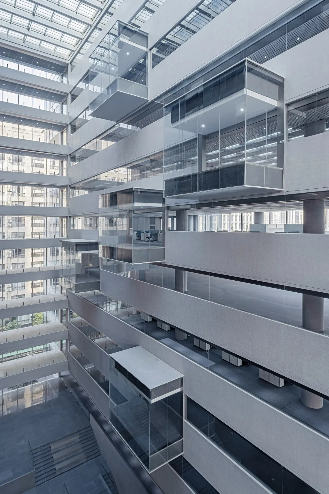 BIM Architecture | Hangzhou Weixing Intelligent Headquarters Project Record/Meng Fanhao - ad × line+