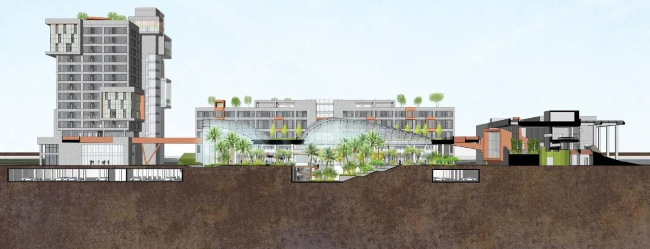 BIM Architecture | Baisha Island Financial Ecological Town Community Center/URBANUS Urban Practice