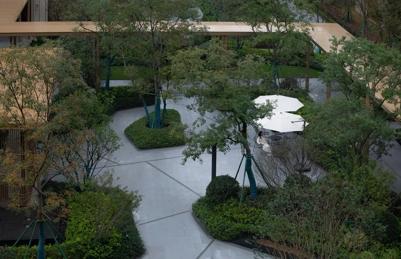 BIM Architecture | Urban Forest Residential Garden/ZSD Zhuoshi