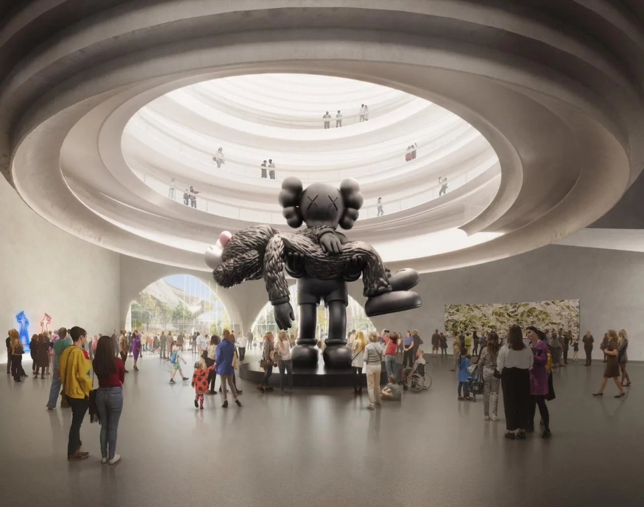 BIM Architecture | NGV Contemporary, Australia's largest contemporary art gallery, announces its proposal/Angelo Candalepas and Associates