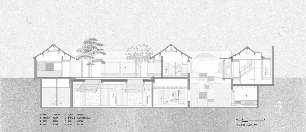 BIM Architecture | Interwoven Dialogue between New and Old - Courtyard Renovation Design at 91 Beiluogu Lane/Jiejie Studio