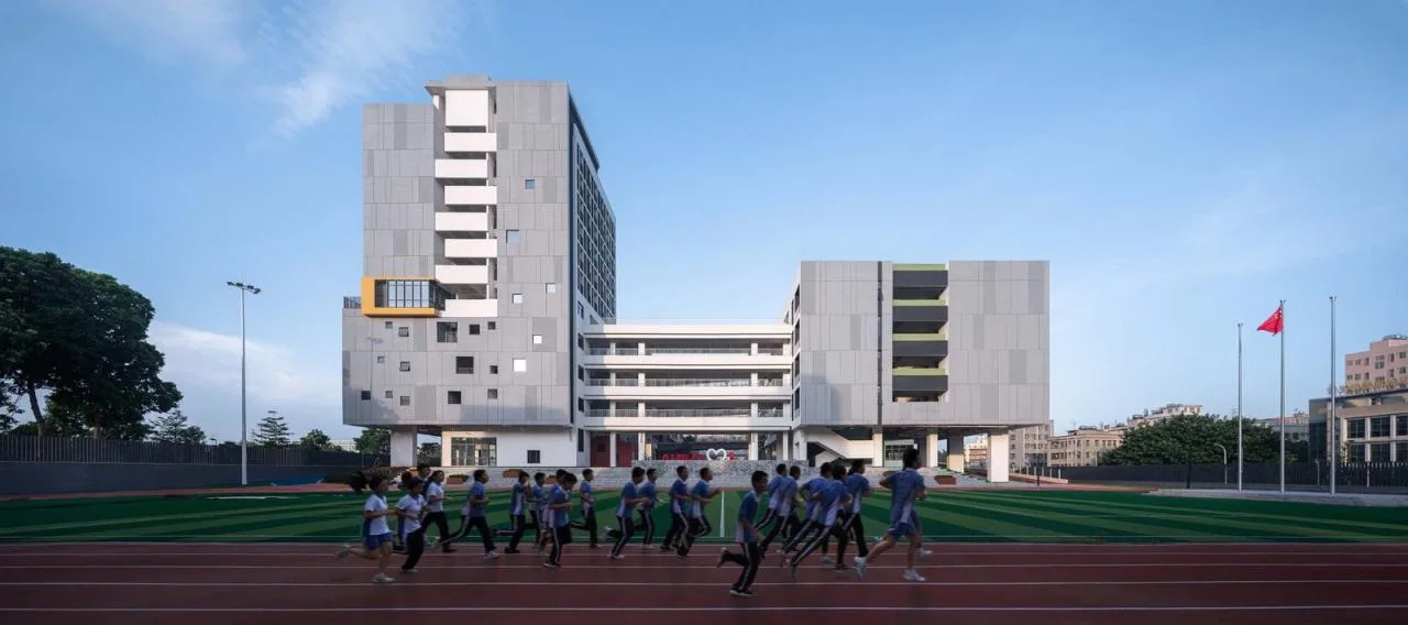 BIM Architecture | Shenzhen Longhua District Xingzhi Middle School/Zhubo Design Joint Public Works