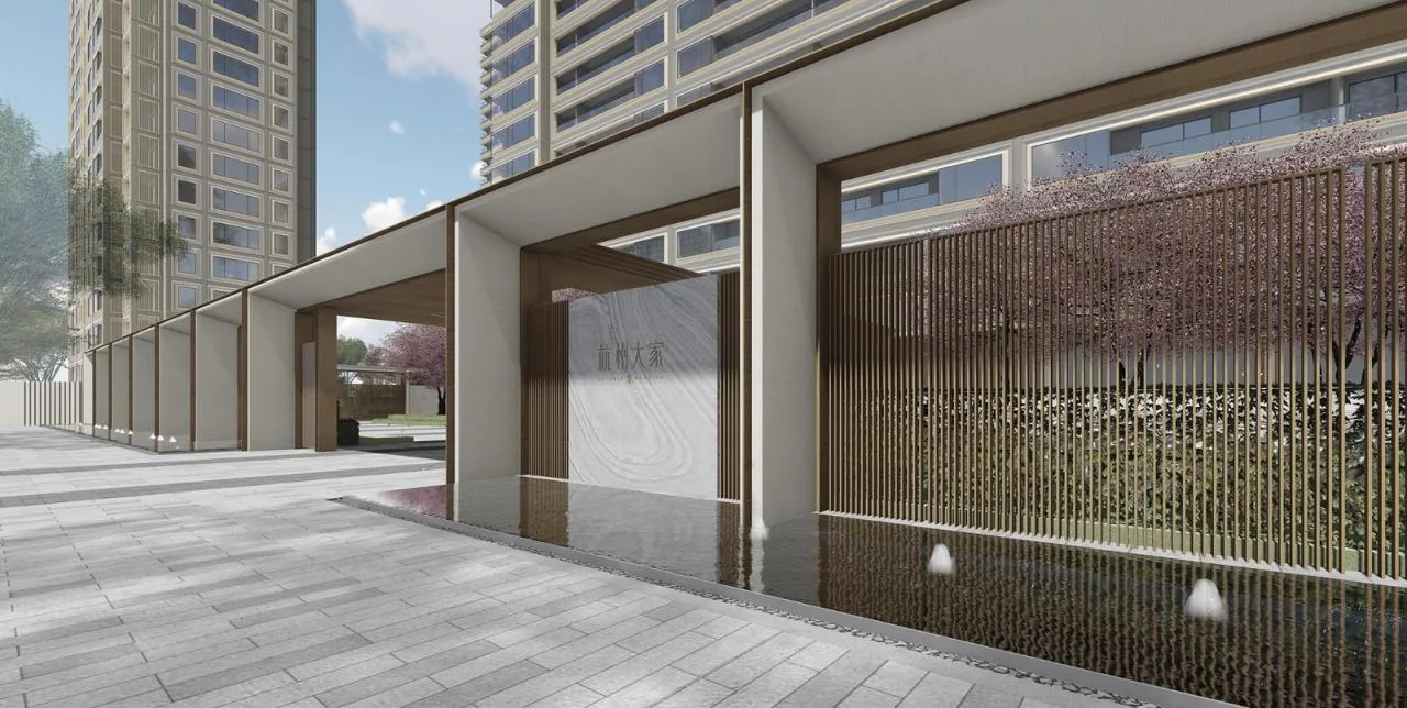 BIM Architecture | Urban Forest Residential Garden/ZSD Zhuoshi
