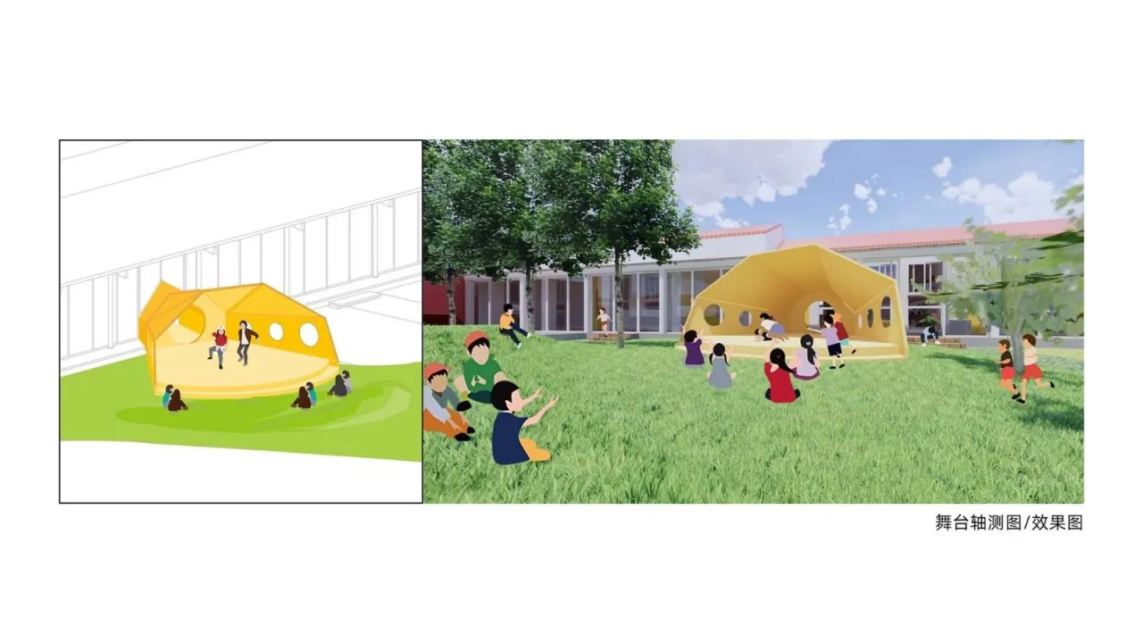 BIM Architecture | Xian County Sunshine Kindergarten/Public Architecture