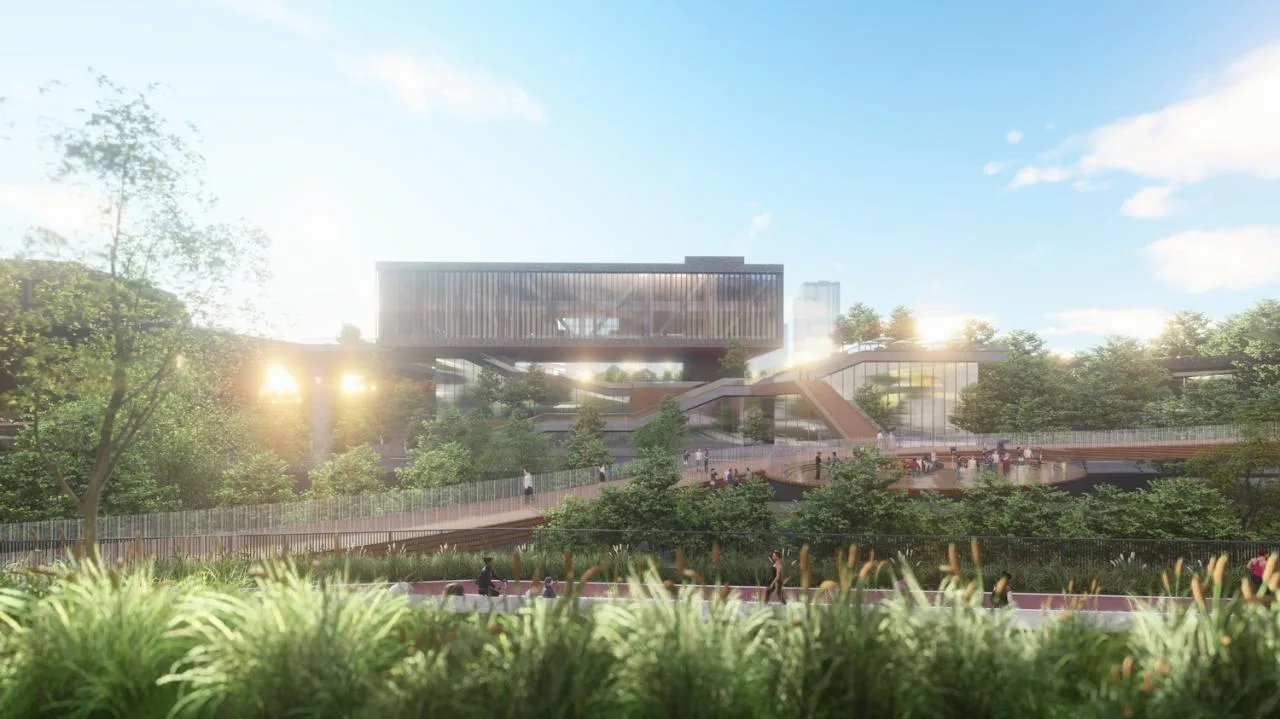 BIM Architecture | Lanzhou Gaolan Community Cultural and Sports Center/Yijing Architectural Design