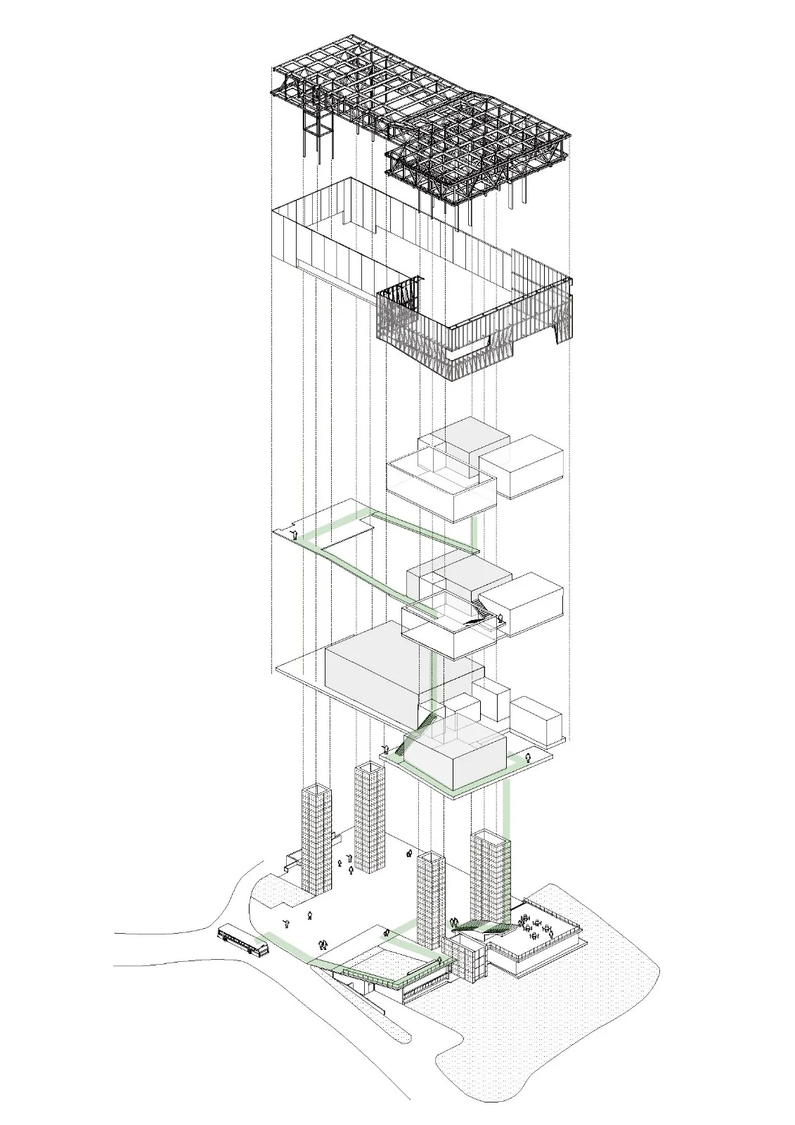 BIM Architecture | Taipei University of the Arts Museum of Science and Technology/Large scale Architecture+Guo Xuyuan Joint Architectural Firm