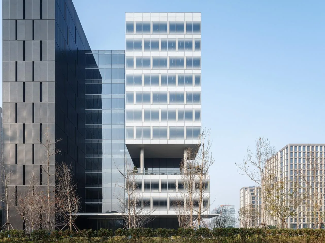 BIM Architecture | Hangzhou Weixing Intelligent Headquarters Project Record/Meng Fanhao - ad × line+