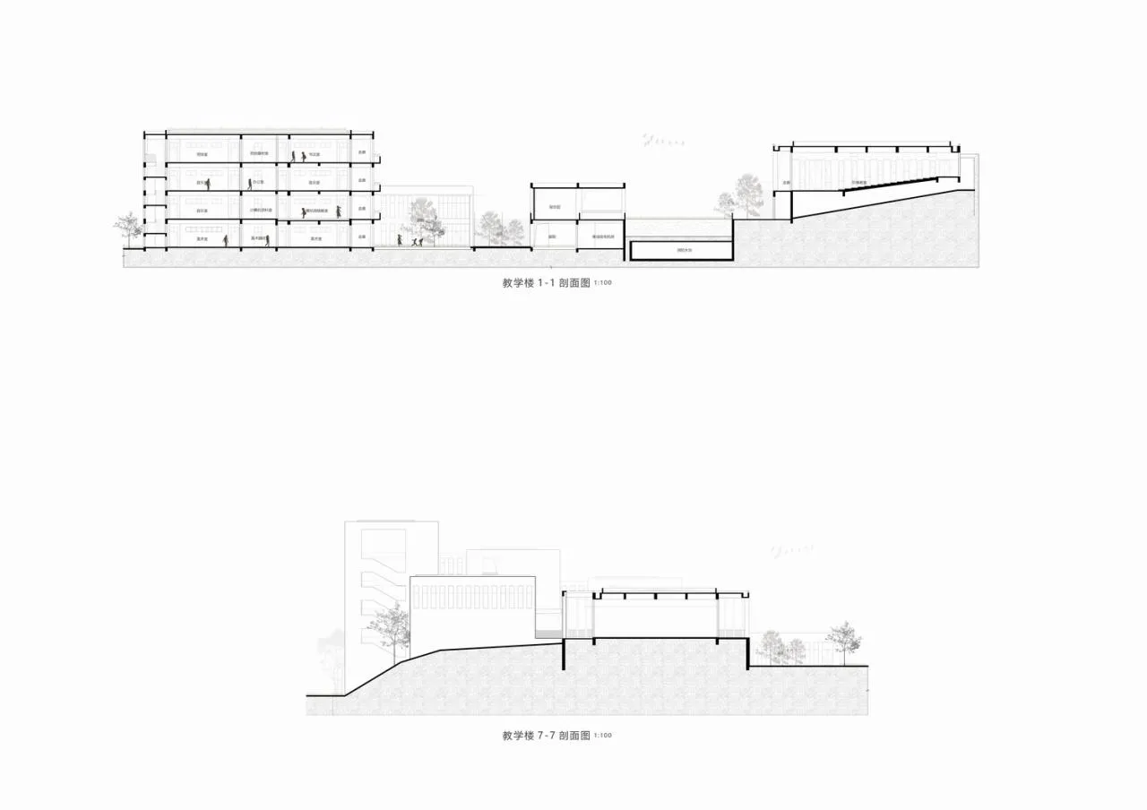 BIM Architecture | Huangjia Primary School Expansion Project - Order Geometry/Foundation Building