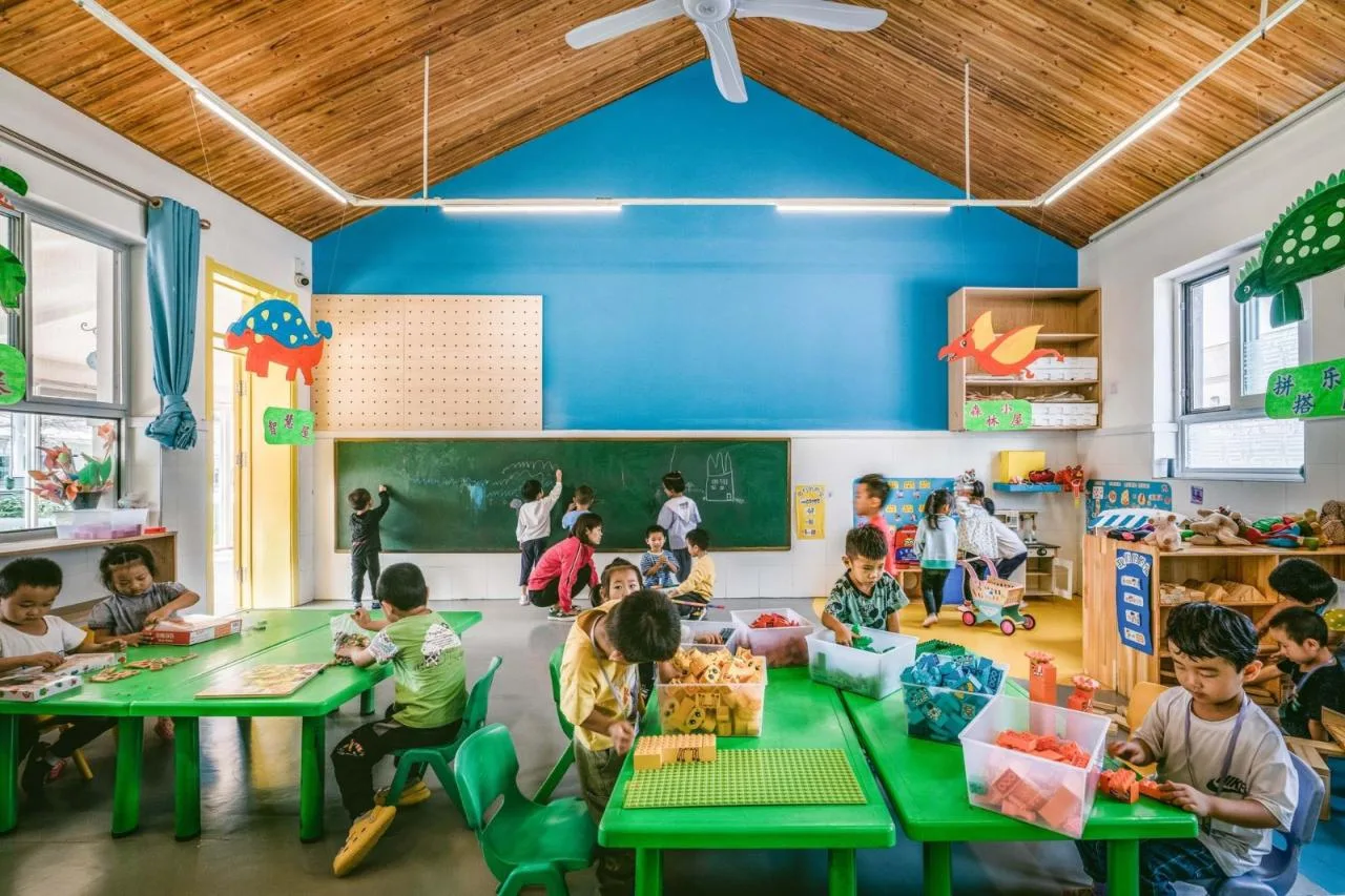 BIM Architecture | Xian County Sunshine Kindergarten/Public Architecture