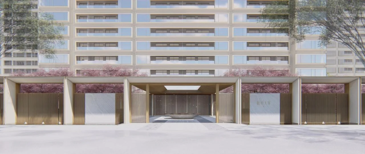 BIM Architecture | Urban Forest Residential Garden/ZSD Zhuoshi