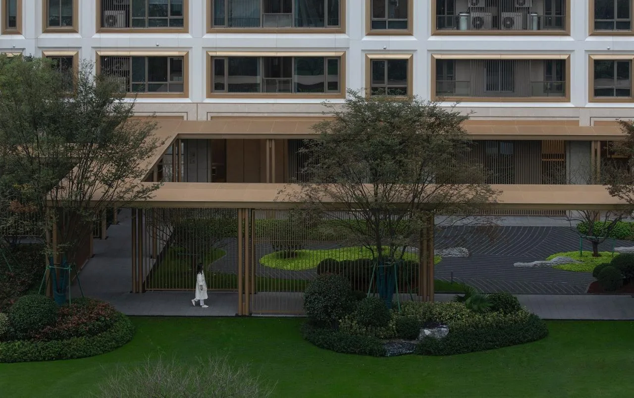 BIM Architecture | Urban Forest Residential Garden/ZSD Zhuoshi