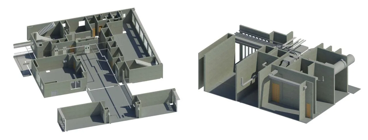 BIM Architecture | Shenzhen Longhua District Xingzhi Middle School/Zhubo Design Joint Public Works