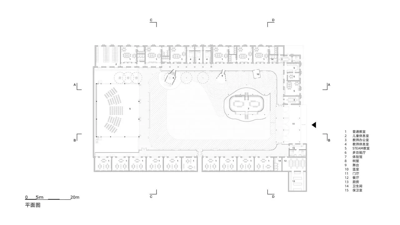 BIM Architecture | Xian County Sunshine Kindergarten/Public Architecture