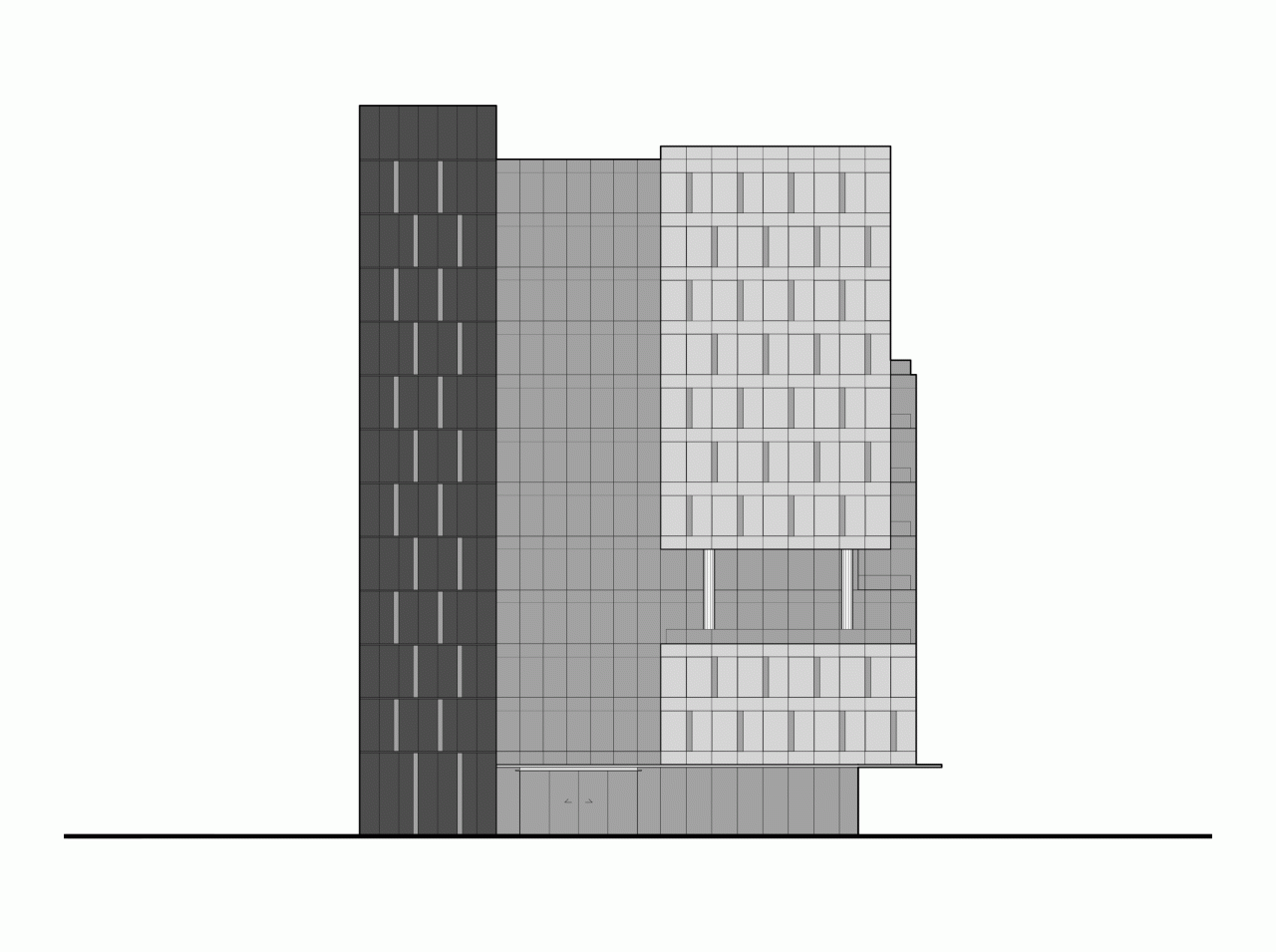 BIM Architecture | Hangzhou Weixing Intelligent Headquarters Project Record/Meng Fanhao - ad × line+