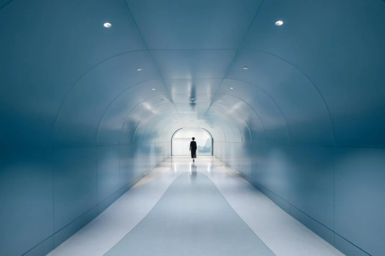 BIM Architecture | Shanghai's Trendiest Underground Passage, Riding Shanghai Waves to See Shanghai/W-Mills by Wutopia Lab
