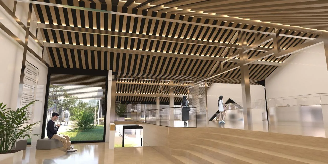 BIM Architecture | Linhe Moying - Xianshi Ancient Town Activity Complex Scheme Design/Outsiders Architecture