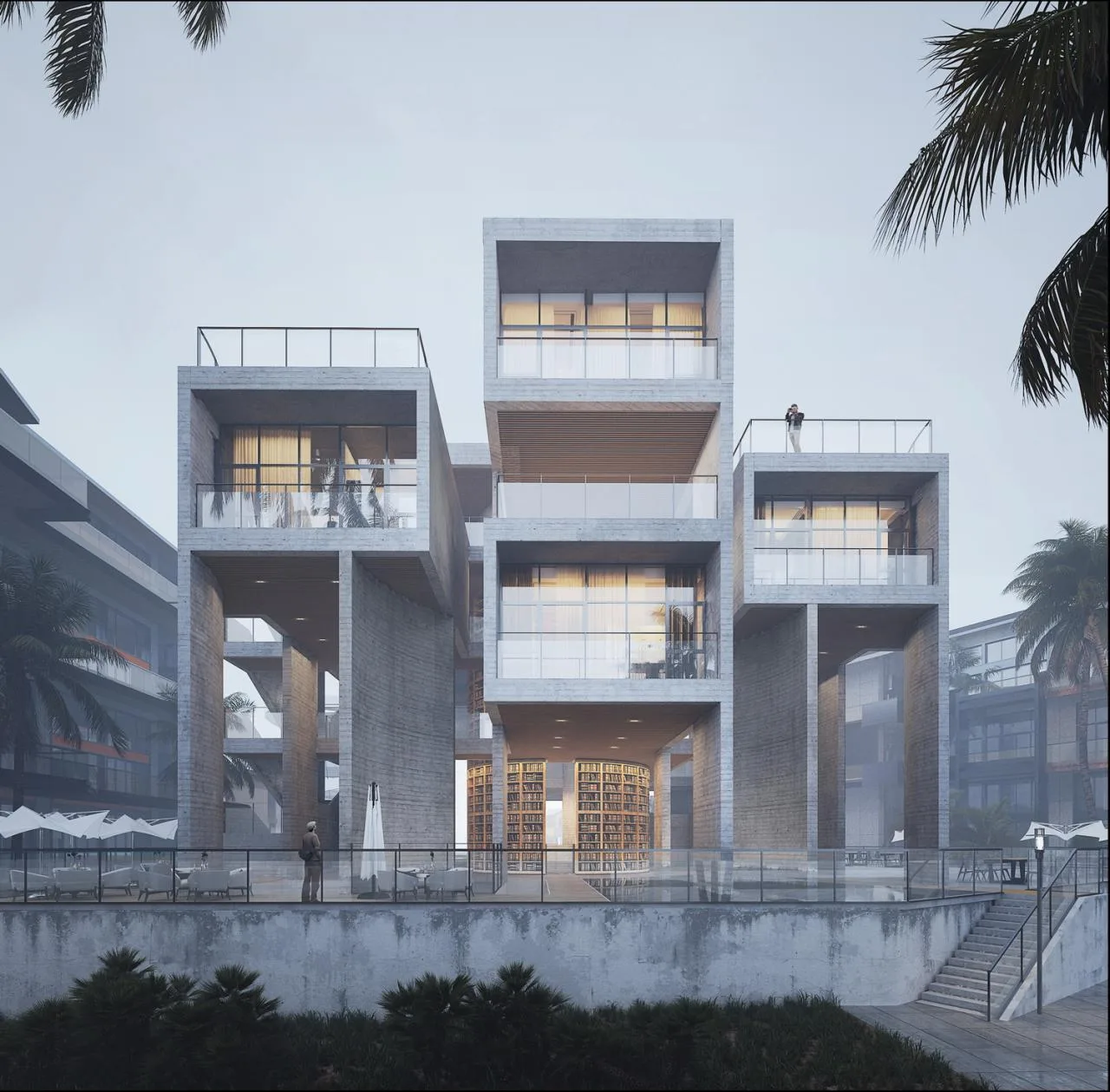 BIM Architecture | Fortress Besieged Hotel: Hotel and Literature/Nanxu