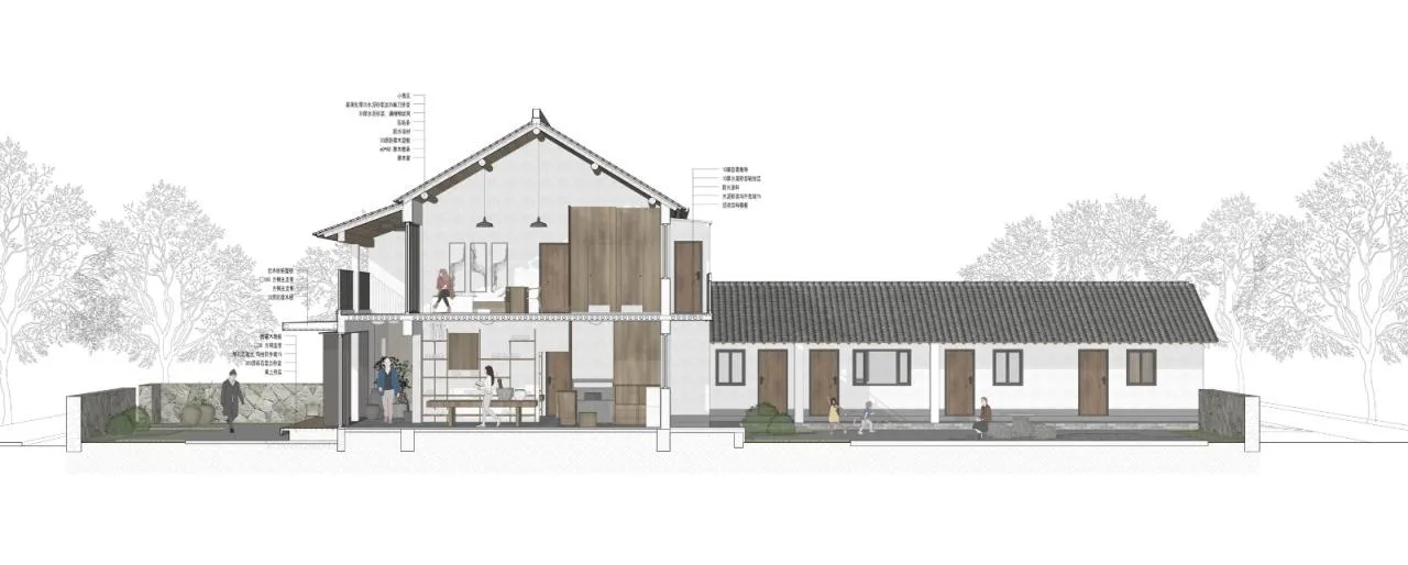 BIM Architecture | Low Cost Whole Village Renovation Practice: Rural Revitalization of Liyao Village in Fengxian, Shanghai/Water Stone Design
