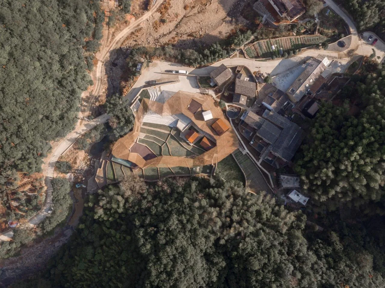 BIM Architecture | Qinglongwu Liuyun Corridor/Fujimoto Shosuke Office