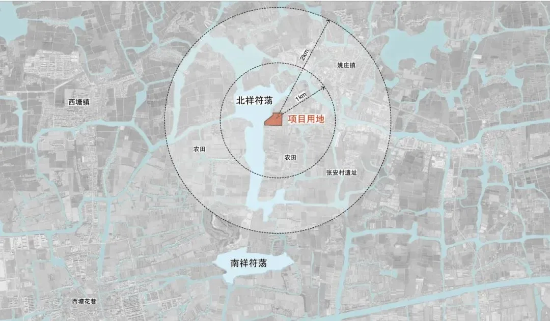 Location of Jiashan Weiming Ring in Jiashan District