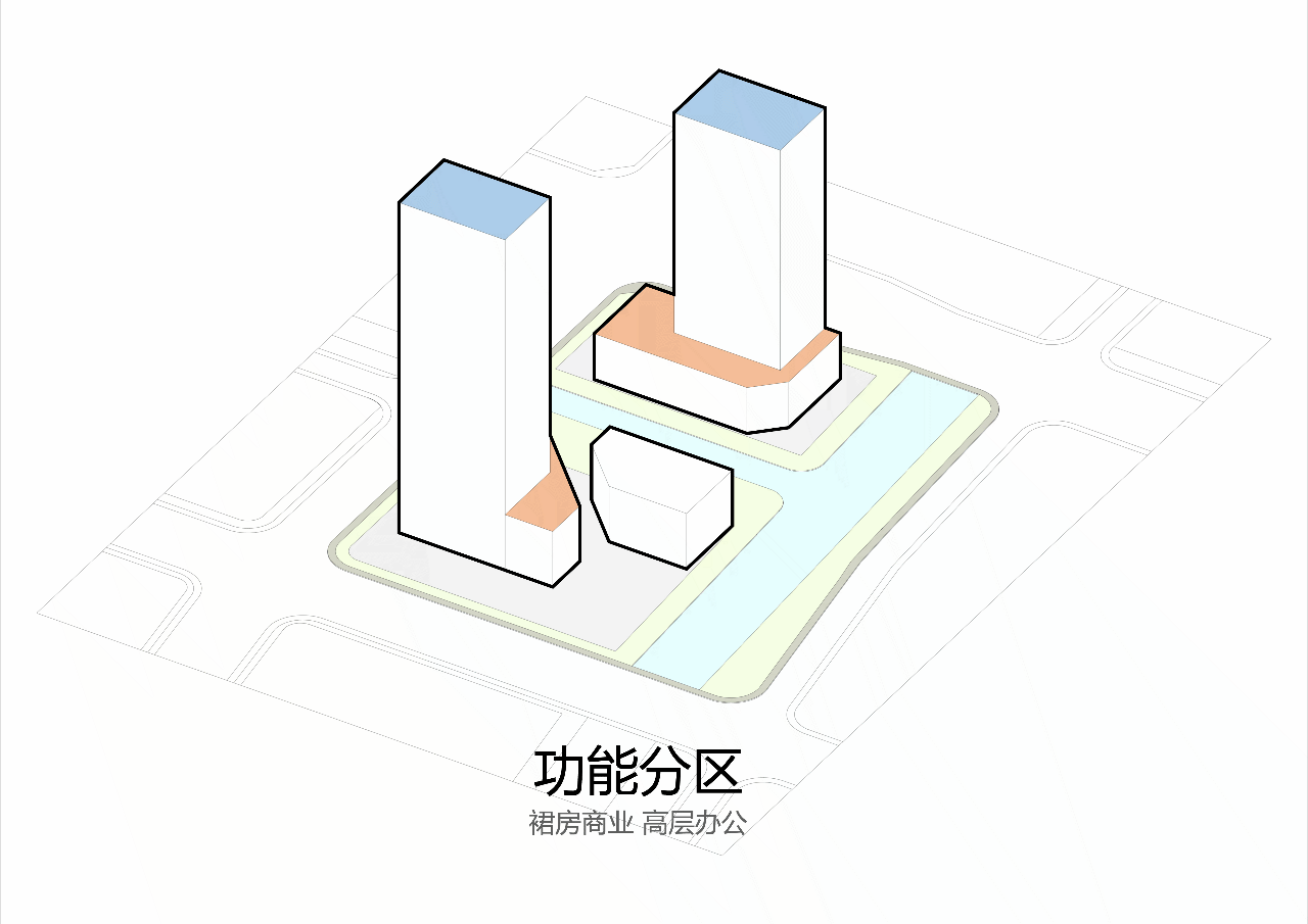 BIM Architecture | Two Bridges Across: Twin Towers of Suzhou High Speed Rail New City/Jianhe Architecture