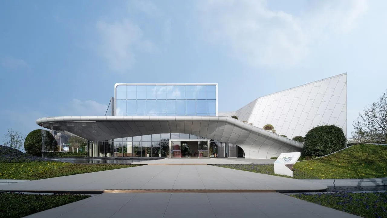 BIM Architecture | Ganzhou Jinrun; Binjiang Yunchen Exhibition Center/Chengzhi Design