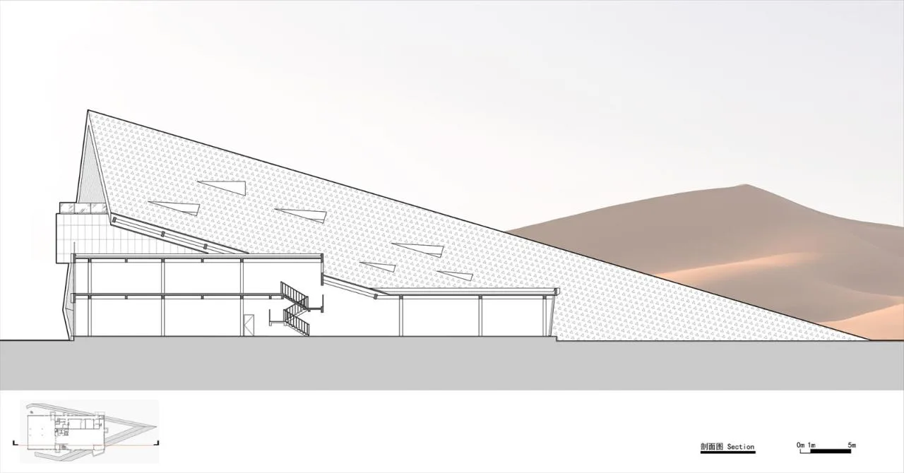 BIM Architecture | Desert Star River Camp Reception Center/Sanwen Architecture