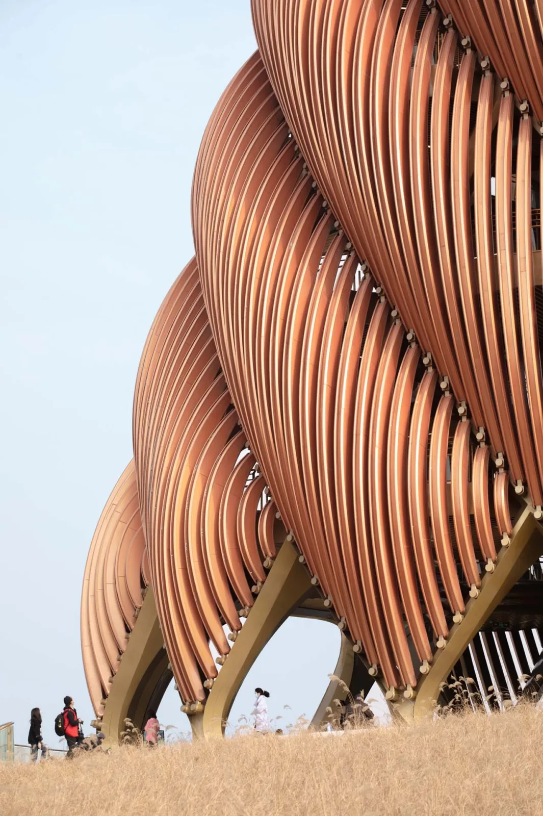 BIM Architecture | Chengdu Panda Base Panda Tower, Mechanical 'Bamboo Shoots'/UDG. Studio Zero