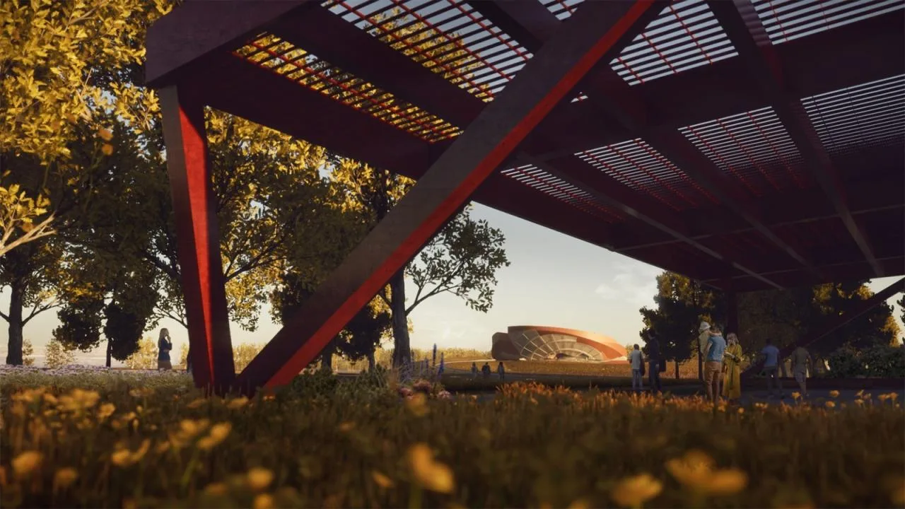 BIM Architecture | 'Cold War Veterans Memorial' Proposal/Oyler Wu
