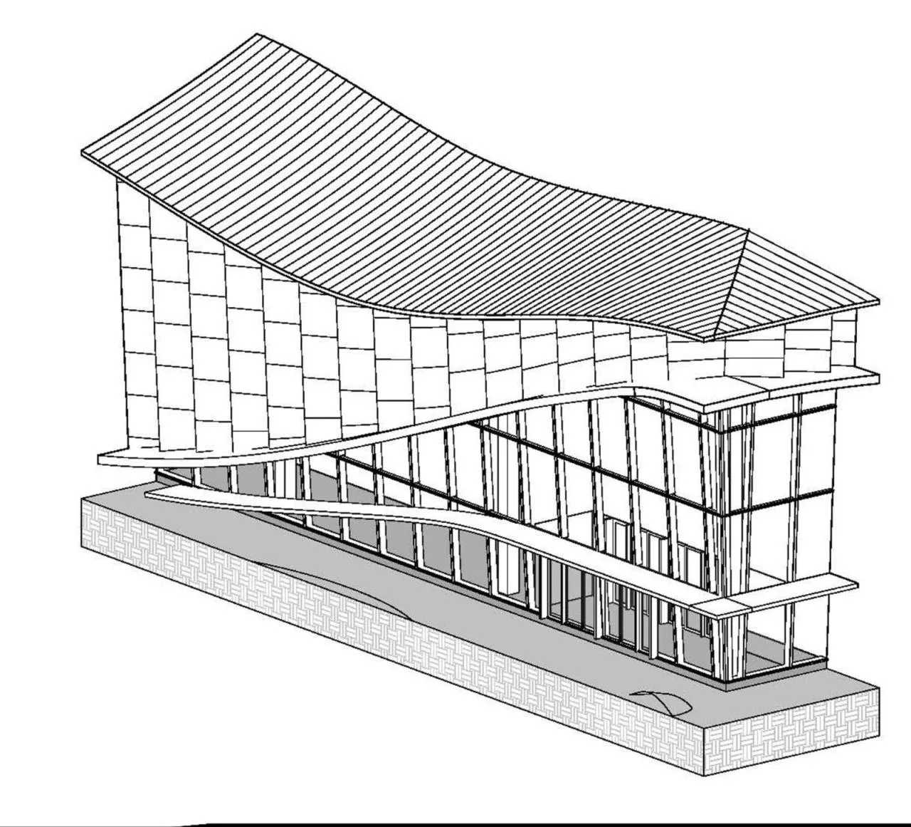 BIM Architecture | Nobel Technology and Culture Center/CROX