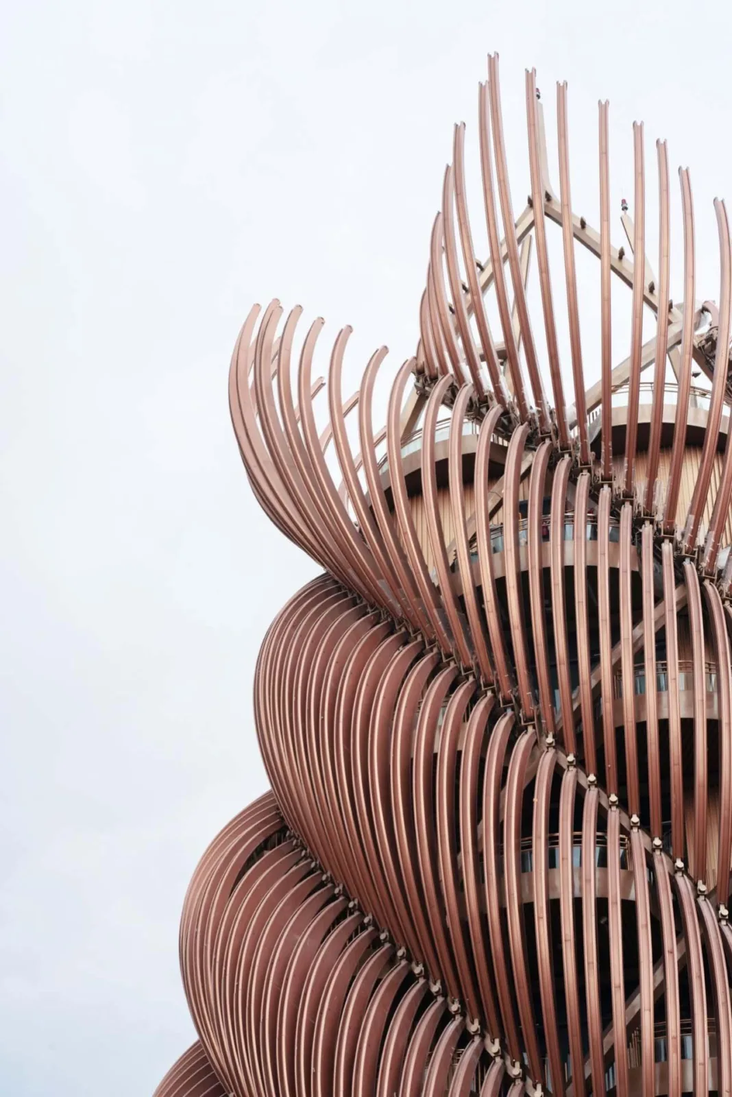 BIM Architecture | Chengdu Panda Base Panda Tower, Mechanical 'Bamboo Shoots'/UDG. Studio Zero
