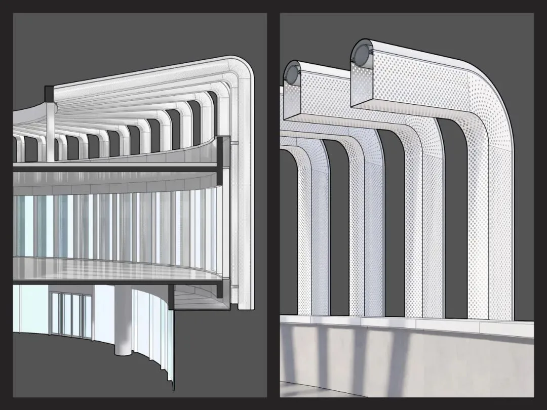 BIM Architecture | Orchid Pavilion: Riverside Commercial Street in the 'Urban Valley'/UUA