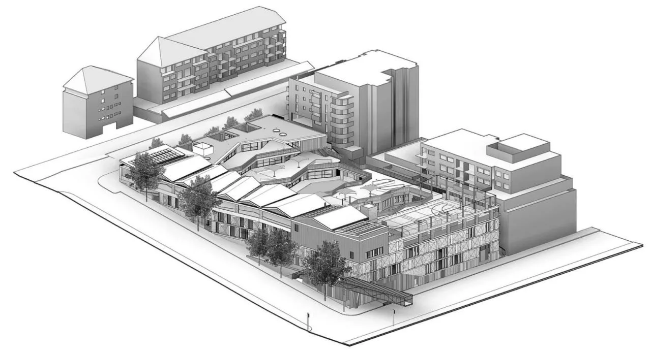 BIM Architecture | Ultimo Public Elementary School/Design Inc+Lacoste+Stevenson+bmc2 architects