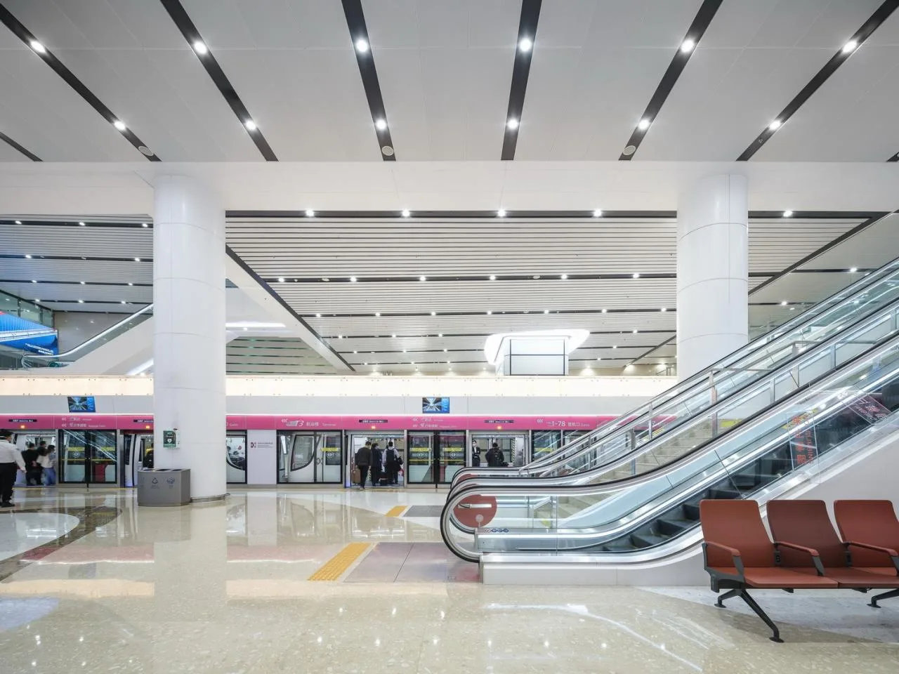 BIM Architecture | New Benchmark for Aviation Architecture: Shenzhen Bao'an International Airport Satellite Hall/GDAD, Aedas, Landron&Brown