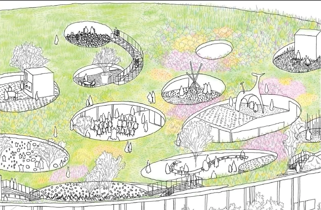 BIM Architecture | Design Proposal for the East Center of Hida Furukawa Station in Japan/Takuma Fujimoto Architectural Firm
