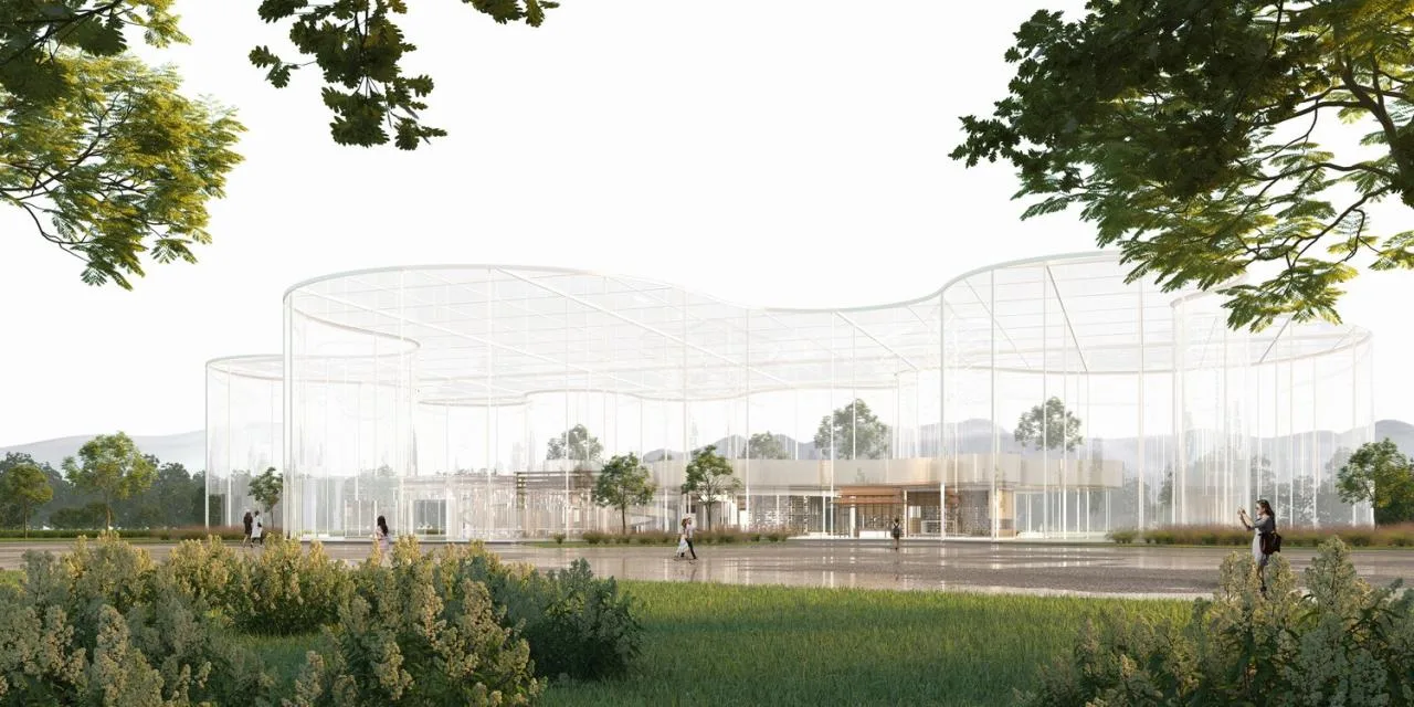 BIM Architecture | Wuchuan Fuyuan - Design Scheme for Wuchuan County Cultural Center in Zunyi City/Non professional Architecture