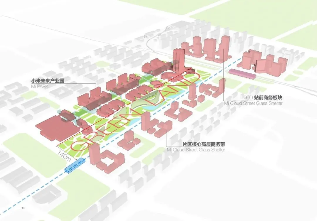 BIM Architecture | Xiaomi Beijing New Headquarters Conceptual Planning/FTA