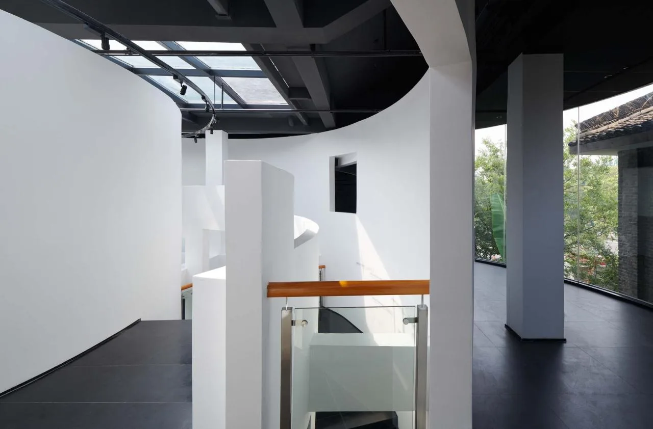 BIM Architecture | 'Borrowing Mountain Shadows', Architecture between Tangqi Loquat Museum/Fields