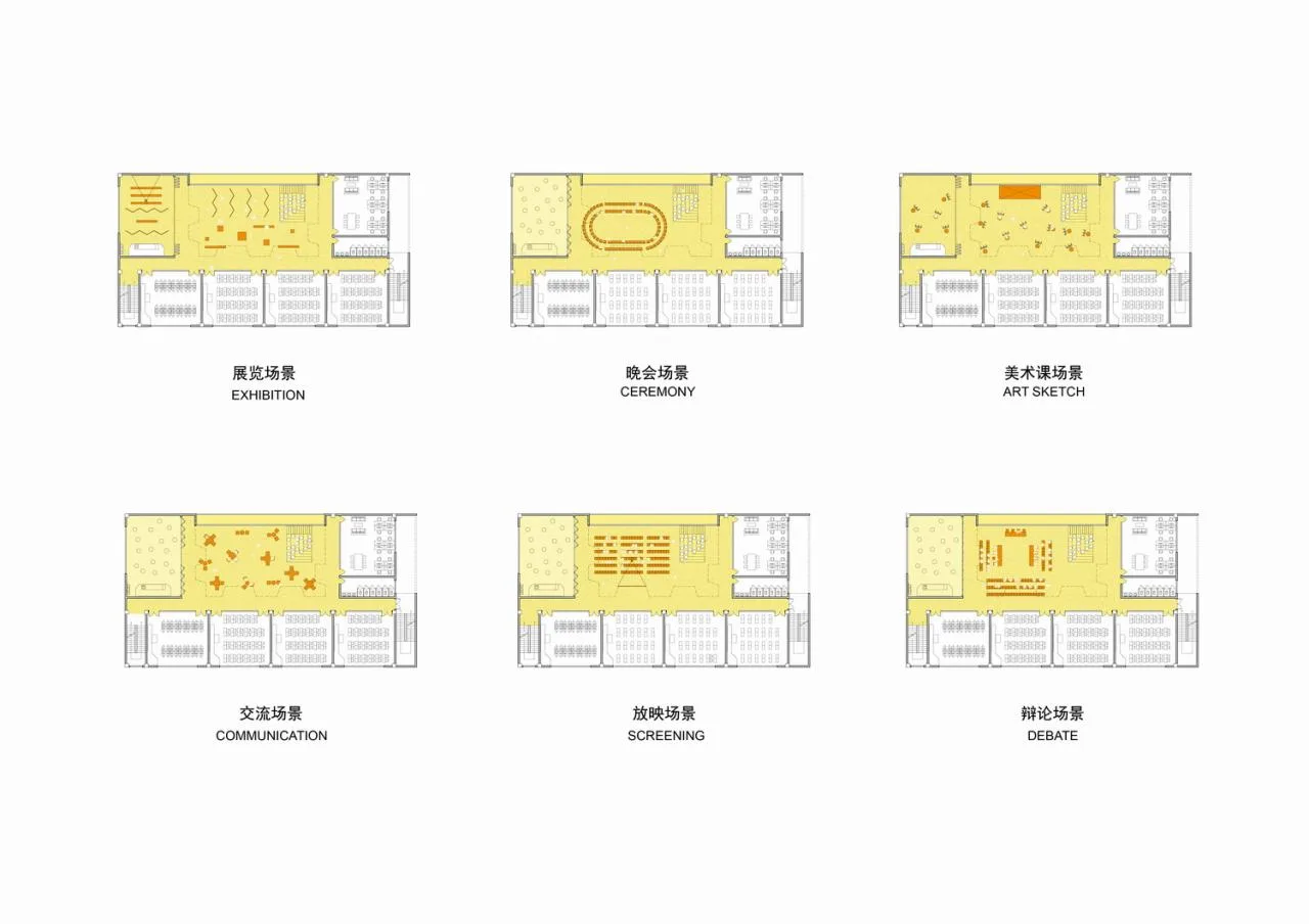 BIM Architecture | Tianfu New Area Ocean Road Middle School/MAT Super Architecture Firm