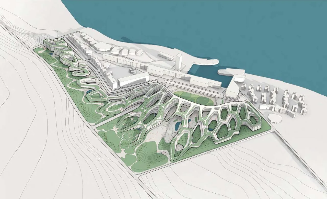 BIM Architecture | Design Scheme for Central Academy of Fine Arts Qingdao Campus/CAA