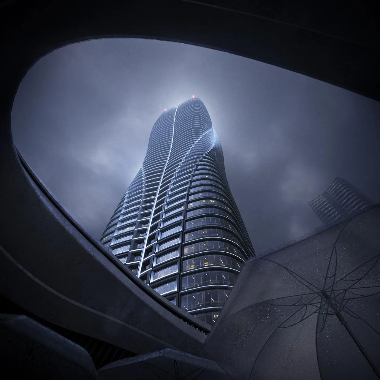 BIM Architecture | South China Seaside High rise Design Competition Proposal/10 Design