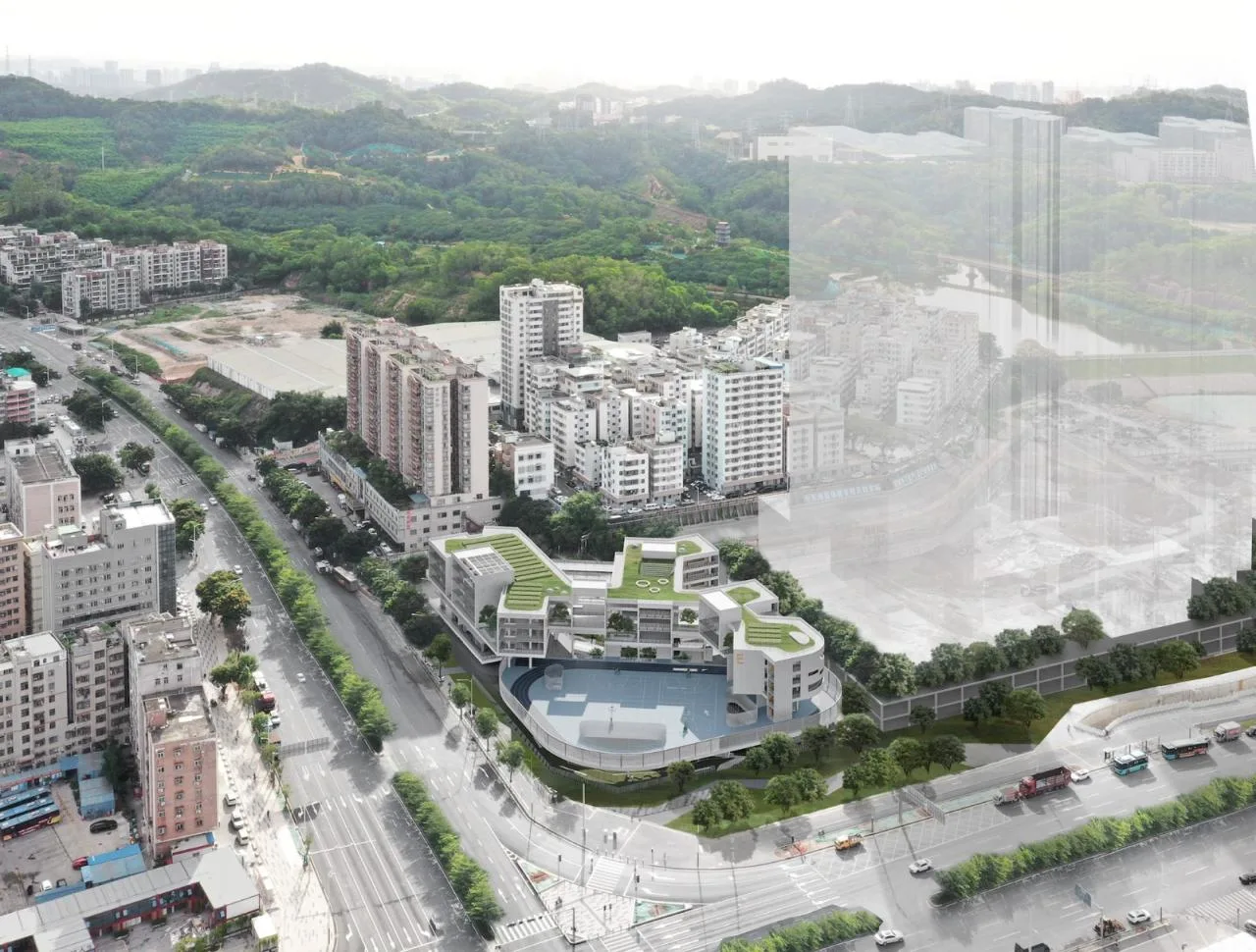 BIM Architecture | Shenzhen Longgang Xuecun Primary School/MAT