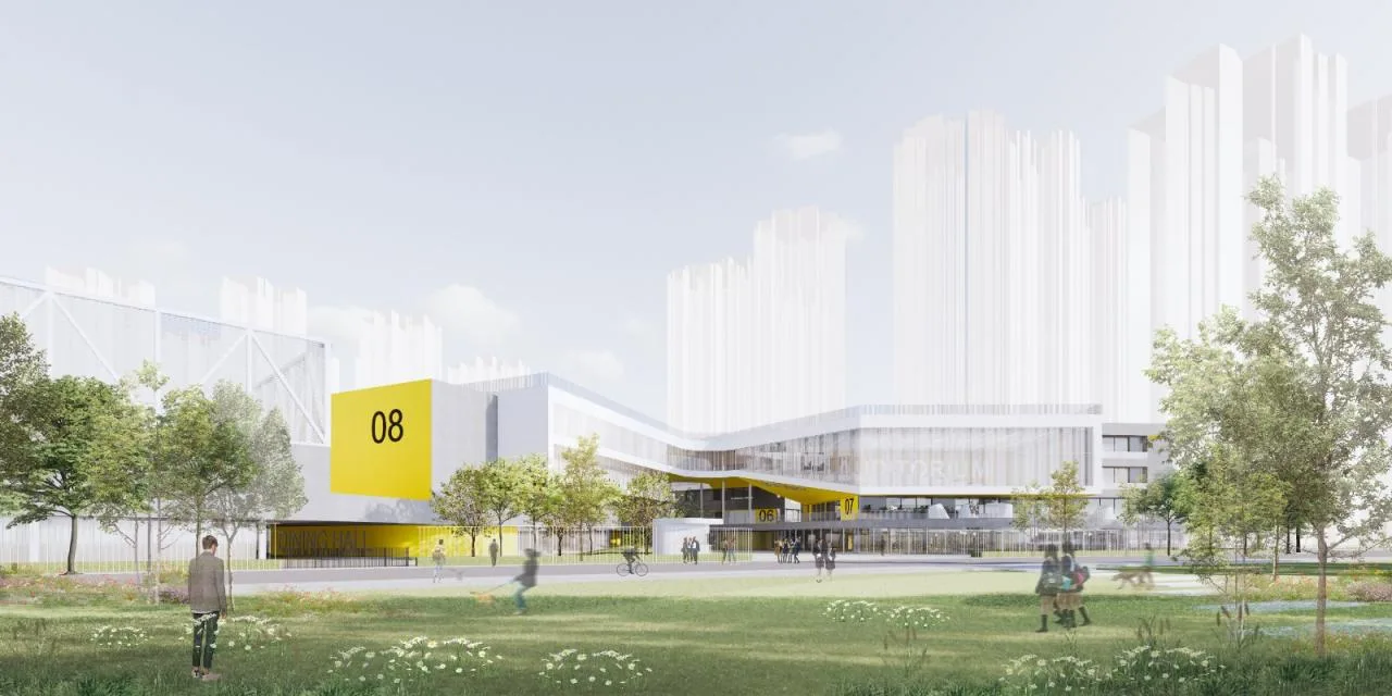 BIM Architecture | Tianfu New Area Ocean Road Middle School/MAT Super Architecture Firm