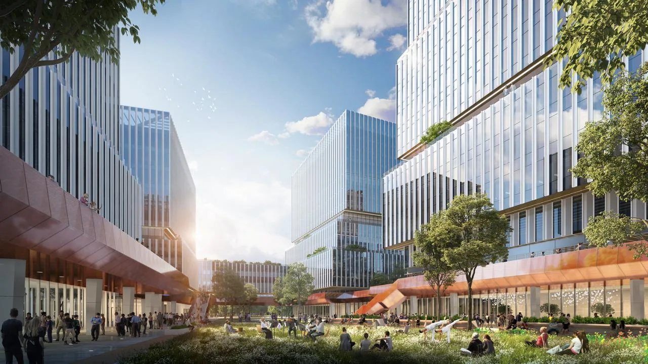 BIM Architecture | Creating a Centric Technology Valley: Financial Technology Industry Center in the Yangtze River Delta/FTA