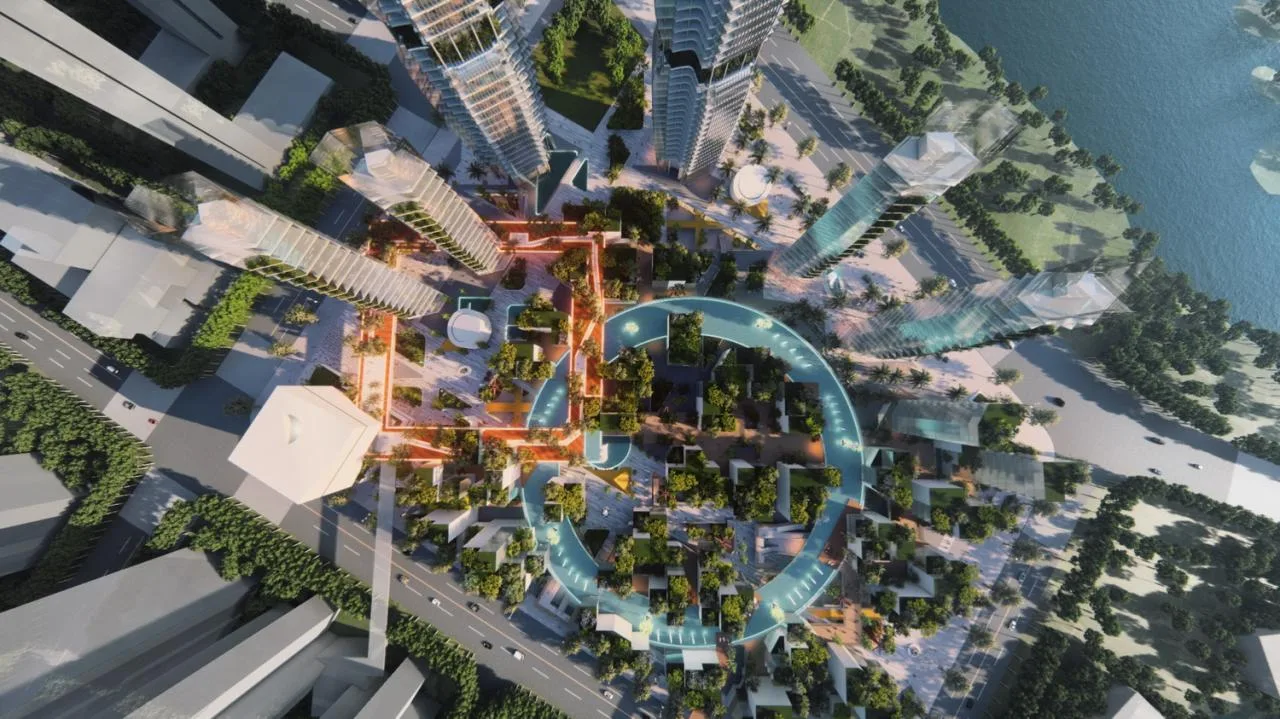 BIM Architecture | Liantai Chaozong Bay International Center/Lin Cong Architecture Studio