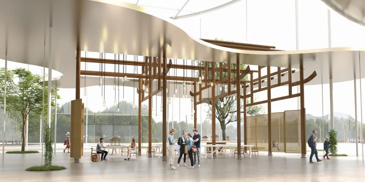 BIM Architecture | Wuchuan Fuyuan - Design Scheme for Wuchuan County Cultural Center in Zunyi City/Non professional Architecture