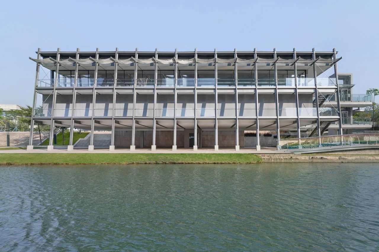 BIM Architecture | Pengjiang Smart Water Exhibition Center/WAU Architecture Firm