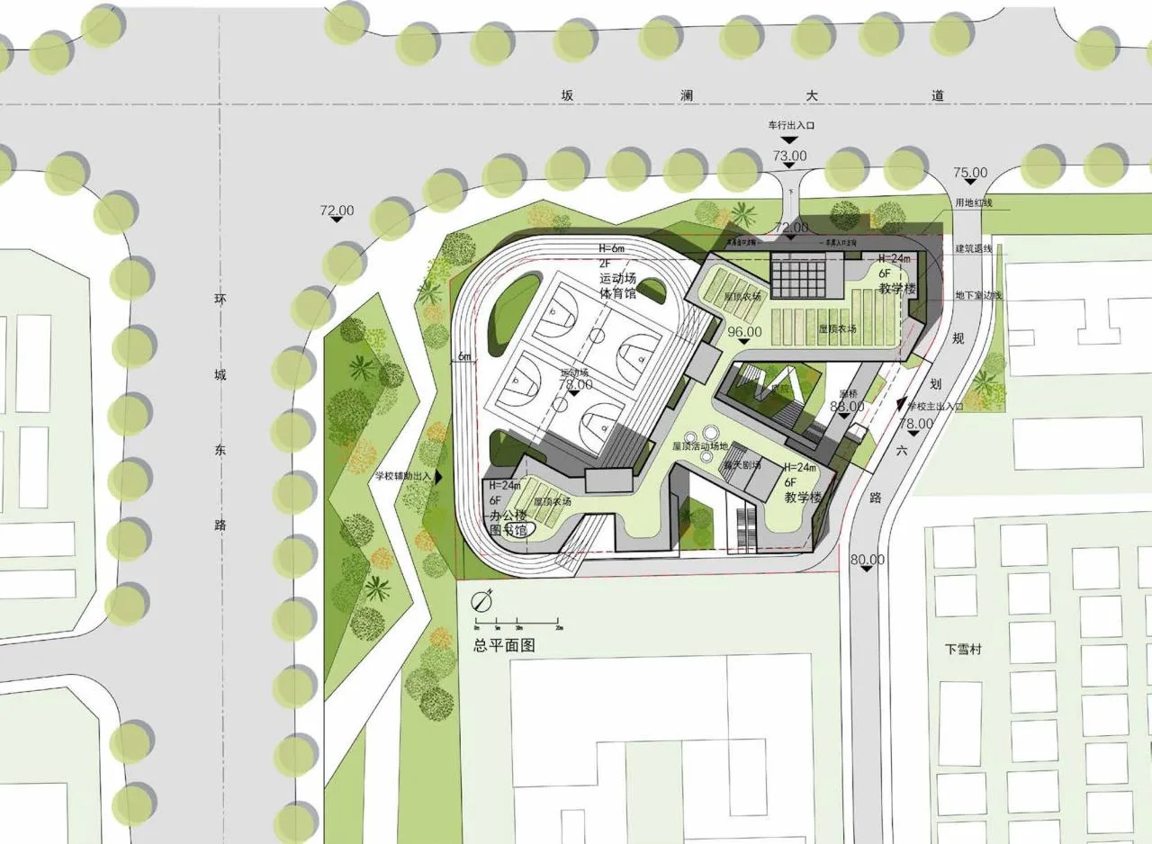 BIM Architecture | Shenzhen Longgang Xuecun Primary School/MAT